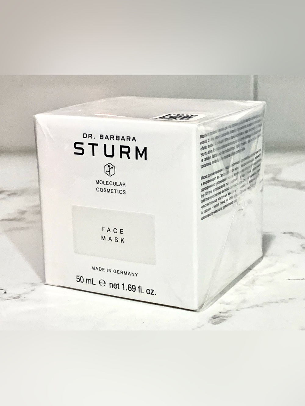 Dr. Barbara Sturm ~ Face Mask ~ Full Size 1.69 oz / 50 mL ~ New In Sealed Box